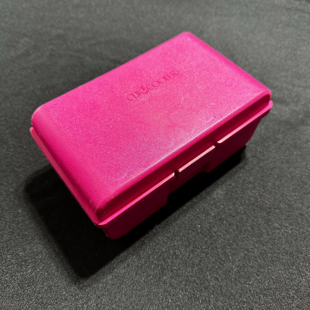 Vintage 1990s Clik Cooler Pink Mini Insulated for Soda Can Juice Box Sandwich